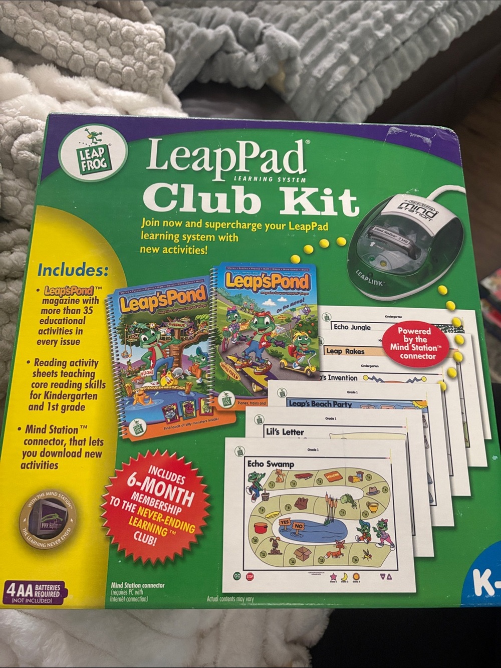 LeapPad Club Kit by LeapFrog - Green Educational Activity Set